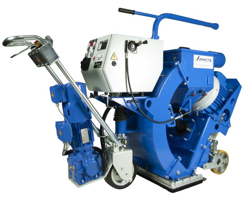 grenailleuse s410 région paca pour vos sols industriels